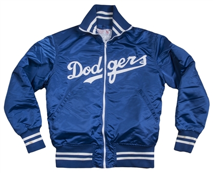 Circa 1971-1983 Frank Sinatra Worn Team Issued Los Angeles Dodgers Jacket